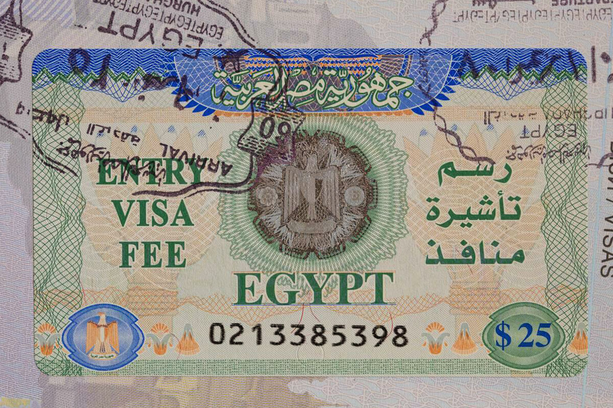 entry visa to egypt